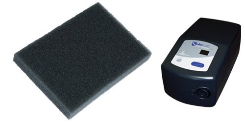 Foam Pollen Filter Compatible: Respironics # 622018 (Solo Aria LX Vitru. LX Remstar LX) - 1/Pack