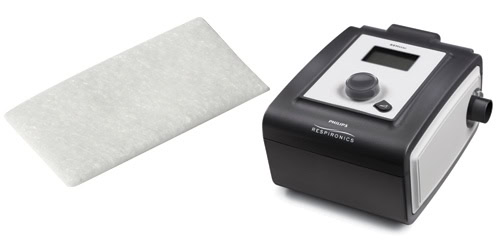Ultra Fine Filter for Respironics PR System One (NO TAB) - 1/Pack
