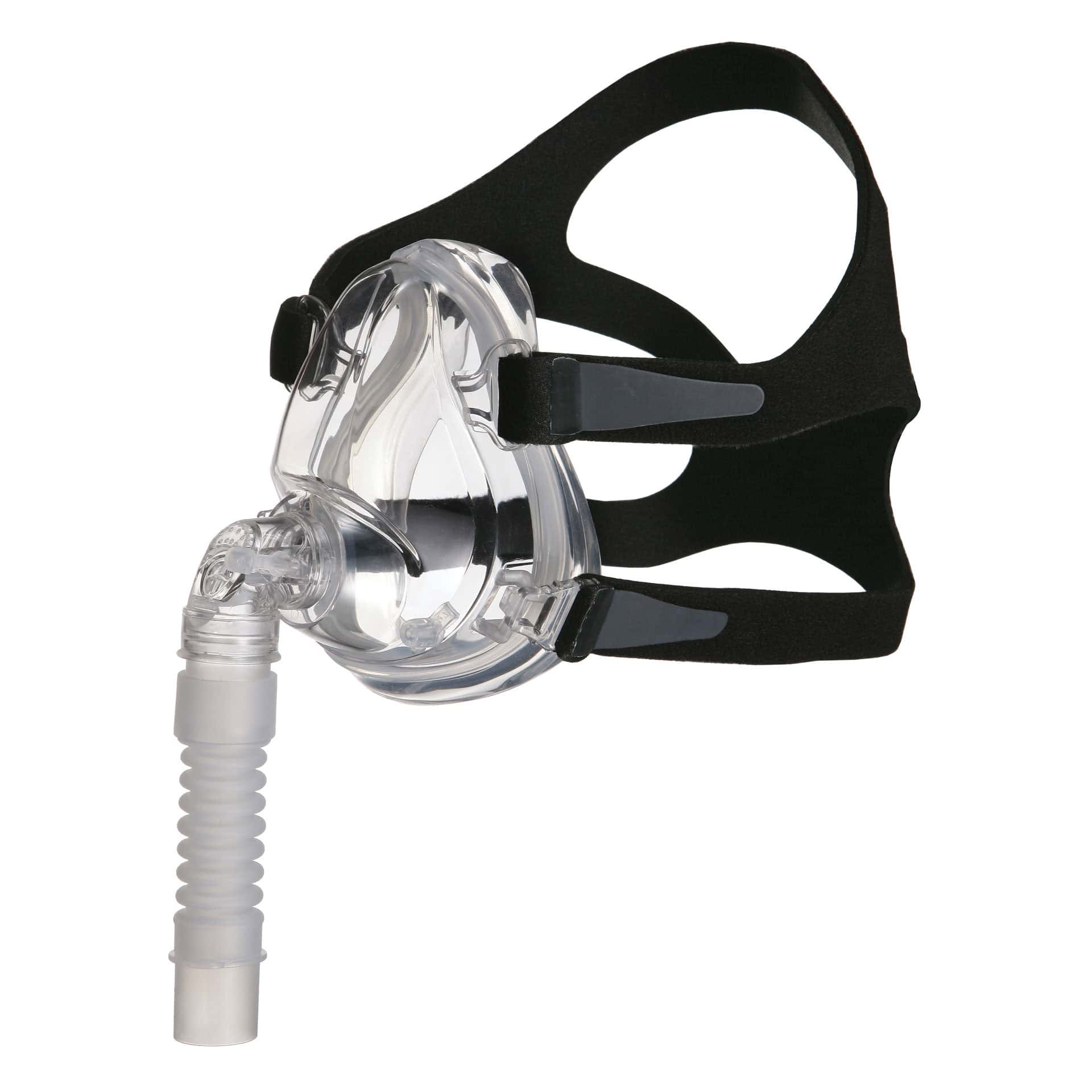 Sunset Deluxe Full Face Mask with Removable Cushion, Headgear and SHS Labeled Bag - Medium