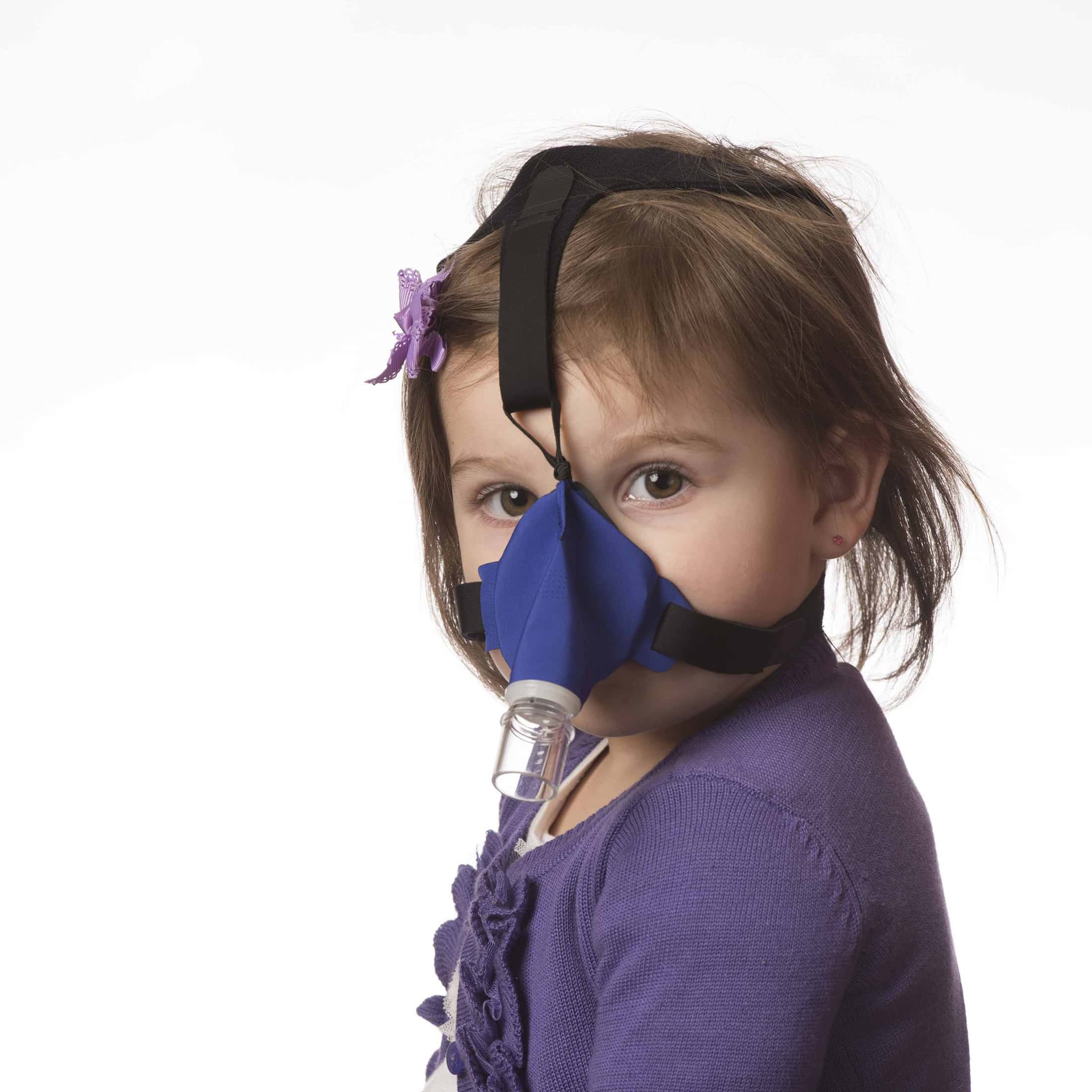 SleepWeaver Advance Pediatric Mask and Headgear Blue