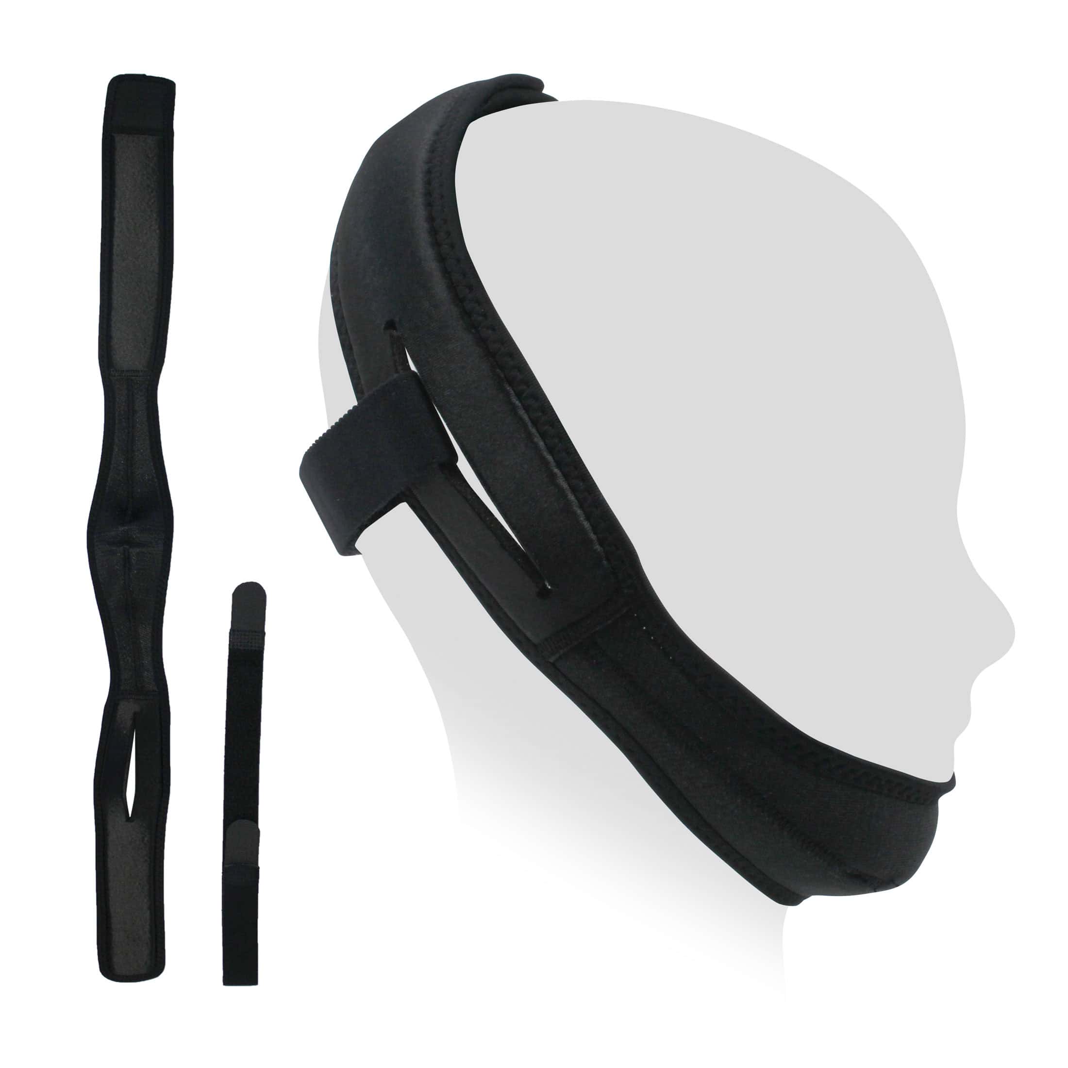 Sunset Premium Chin Strap - Black