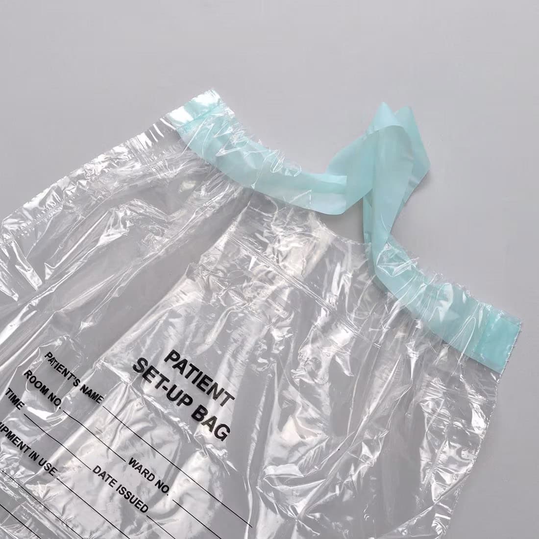 Equipment Covers, 12x16, Respiratory Set Up Bag with Draw Tape, 1mil - 500 BG/BX
