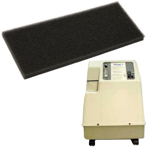 Foam Cabinet Filter Compatible: Invacare# 2000489 (III  IRC3L  A301  A501) - 10/Pack
