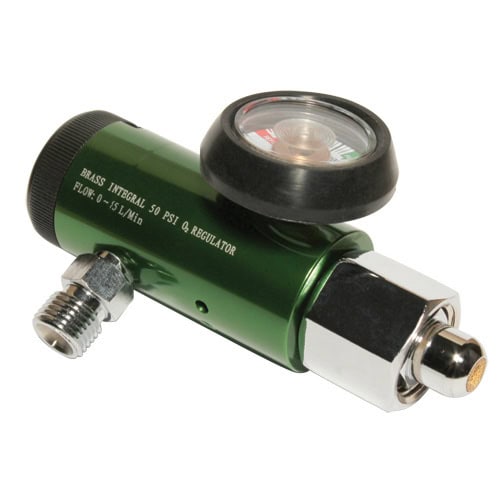 Mini CGA 540 style 02 regulator, 0-15 LPM