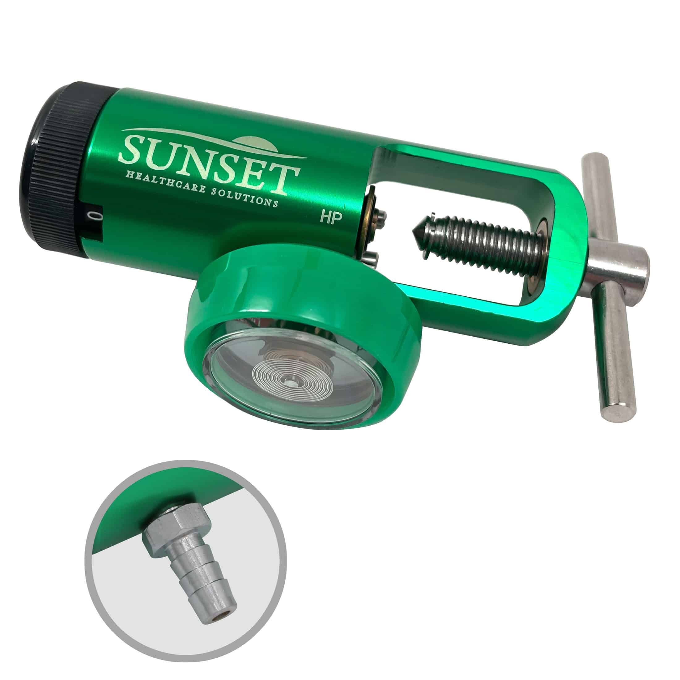 Mini CGA 870 Style Regulator 0-4lpm Pediatric (0, 1/32, 1/16, 1/8, 1/4, 1/2, 3/4, 1, 1 1/2, 2, 3, 4