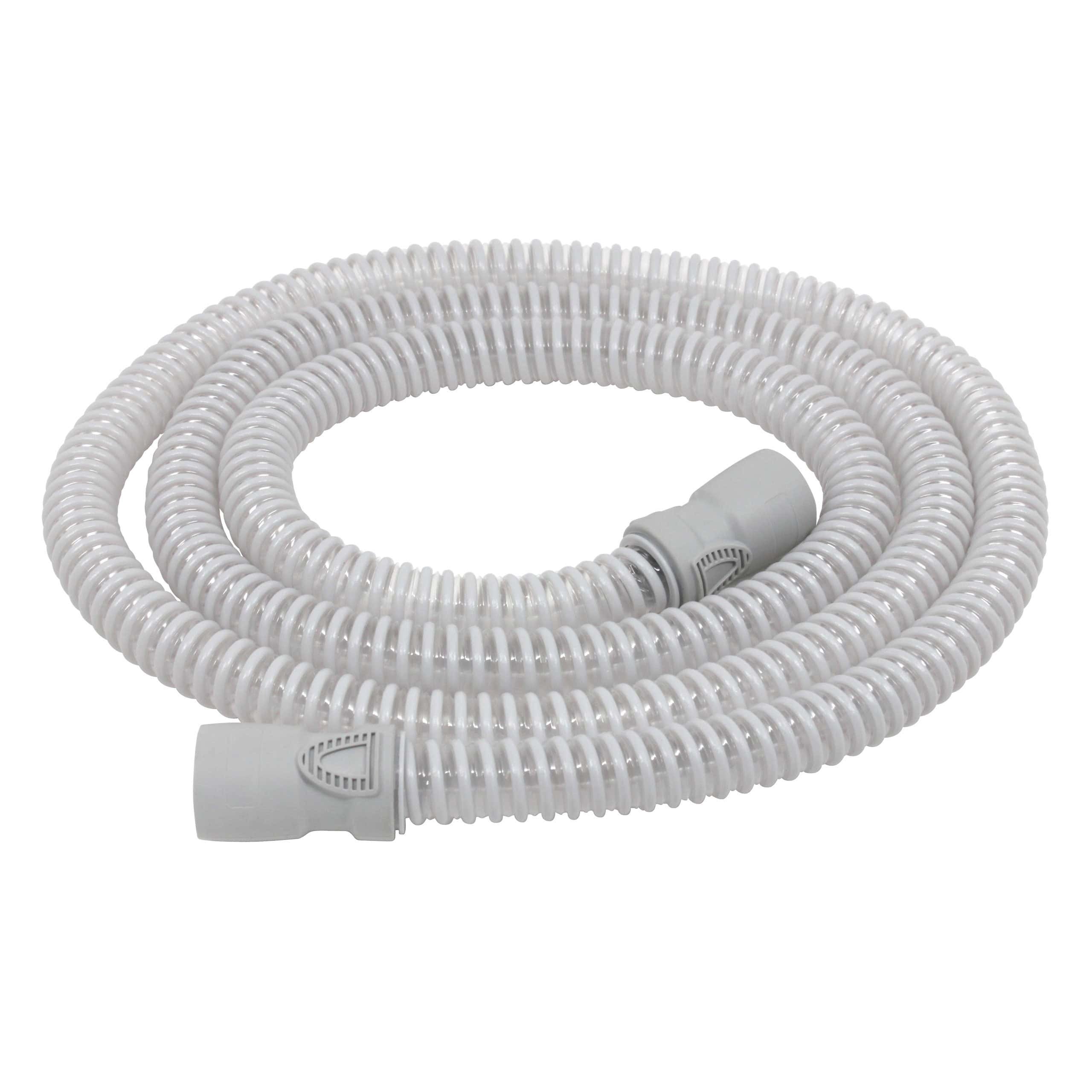 6Ft Light Gray Smoothbore CPAP Tubing - Slim Style