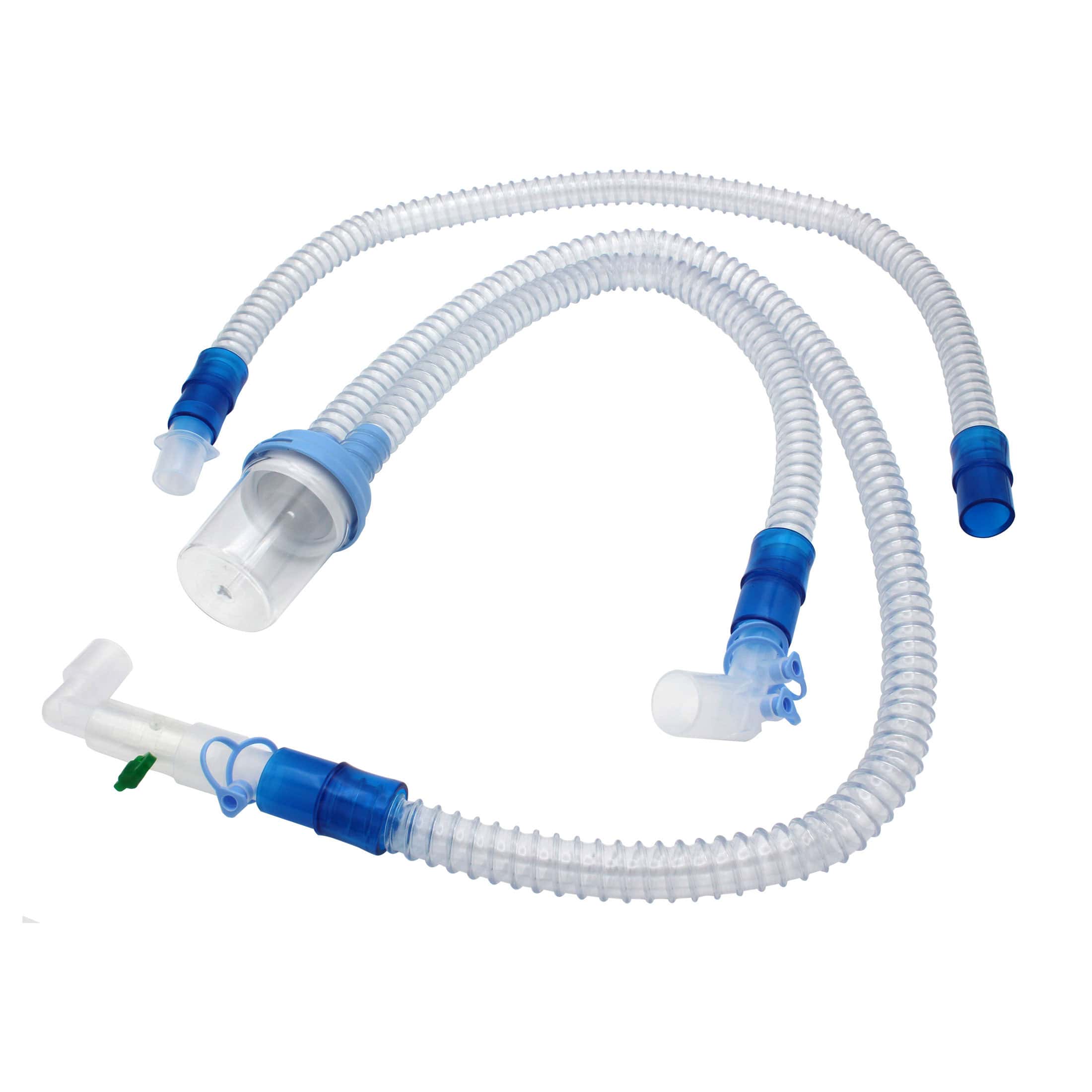 Sunset Adult Passive Circuit with Water Trap, Non-Heated - Respironics #1069443 & #1069444
