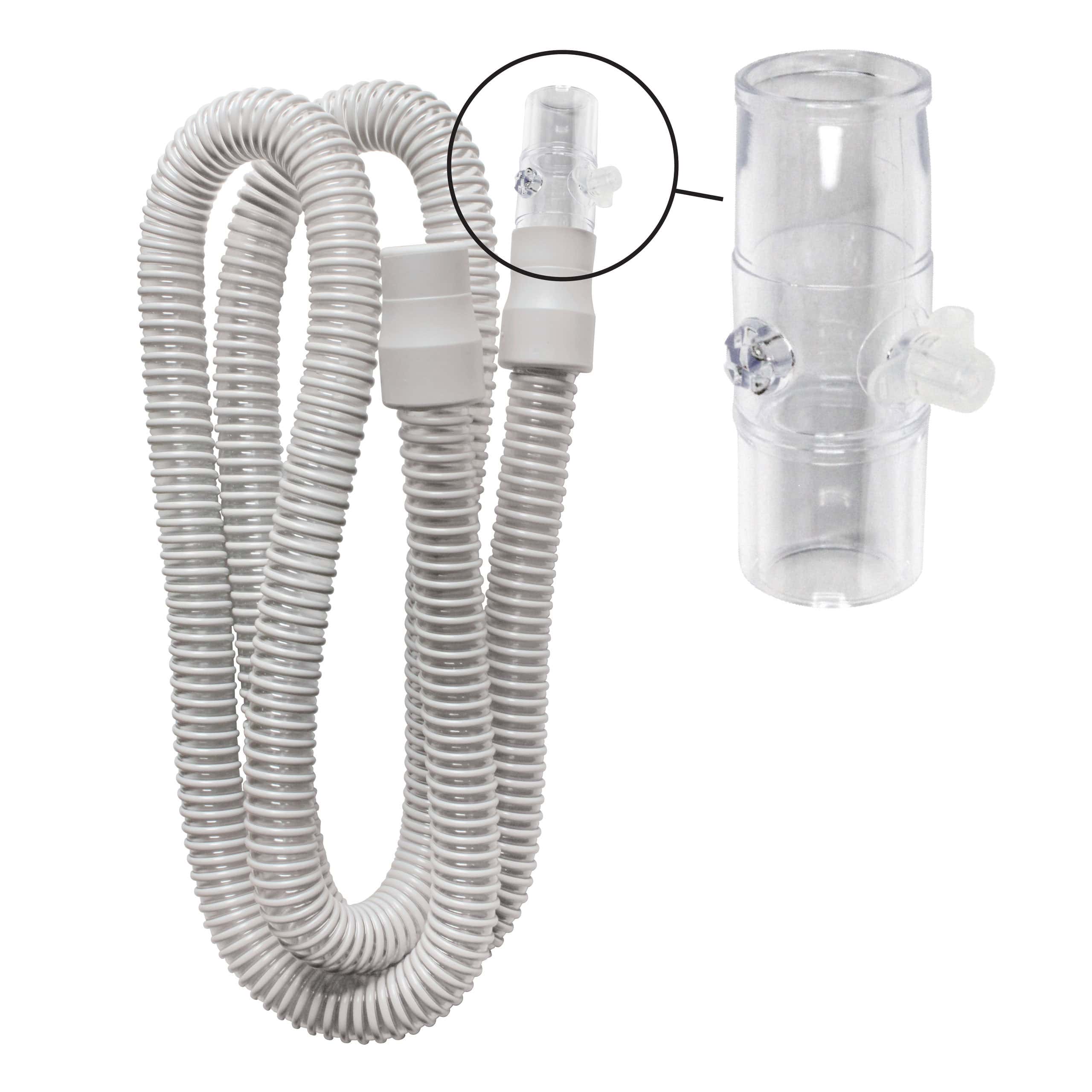 Sunset Adult Passive Circuit With Fixed Exhalation Port - VEN003-1+TUB06 - OEM# 1069467 & 1069468