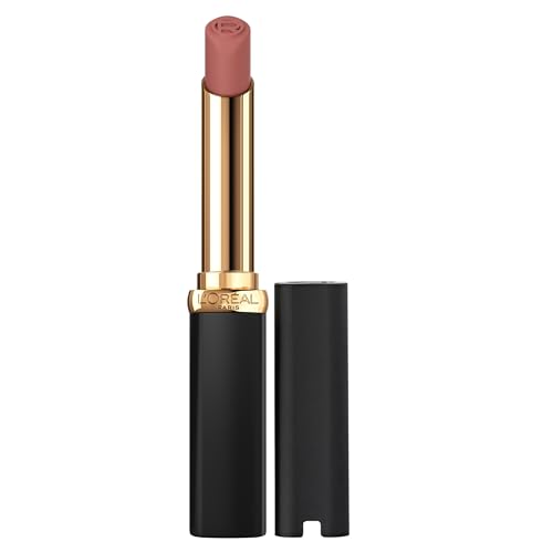 L'Oreal Paris Colour Riche Intense Volume Matte Lipstick, Lip Makeup Infused with Hyaluronic Acid for up to 16HR Wear, Worth It, 0.06 Oz