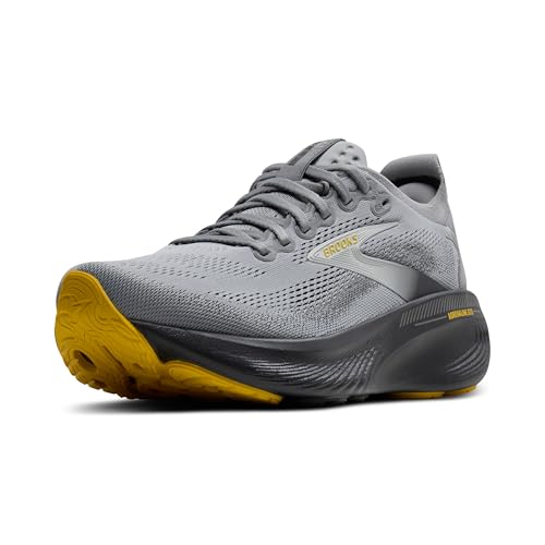Brooks Men’s Adrenaline GTS 25 Supportive Running & Walking Shoe - Primer Grey/Ebony/Jasmin - 11 Medium