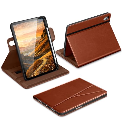 DTTO for iPad A16 Case, for iPad 11th/10th Gen Case (2025/2022), Brown