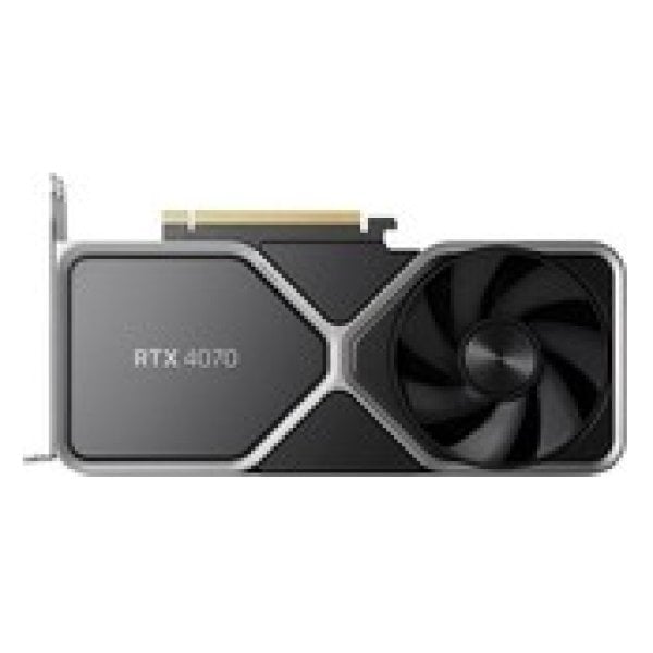 12GB nVIDIA RTX 4070 Founders Edition Titanium 900-1G141-2544-000